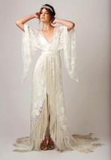 boho νυφικα