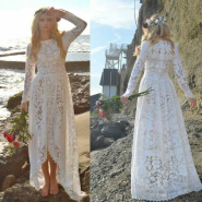 boho νυφικα