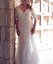 plus size νυφικά