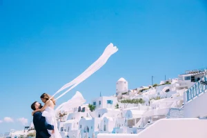 νυφικά 2 σε 1