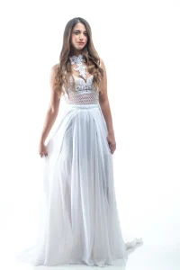 νυφικά 2 σε 1