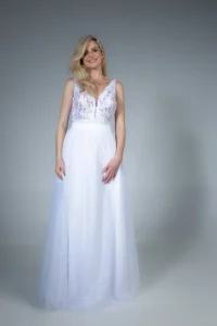 νυφικά 2 σε 1