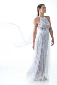 νυφικά 2 σε 1