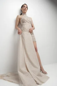 νυφικά 2 σε 1