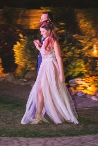 νυφικά 2 σε 1