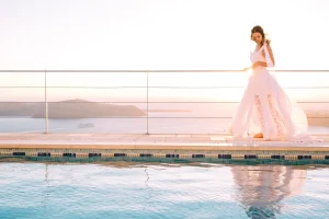 νυφικά 2 σε 1