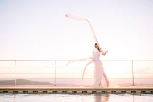 νυφικά 2 σε 1