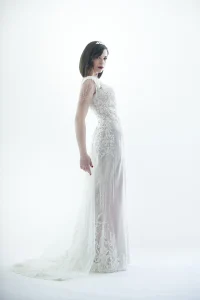 νυφικά ίσια γραμμή