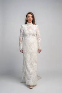 νυφικά ίσια γραμμή