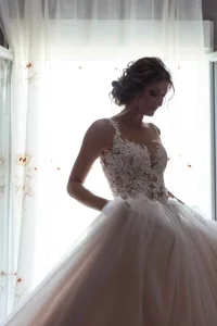 ρομαντικά νυφικά