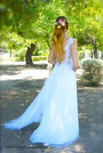 ρομαντικά νυφικά